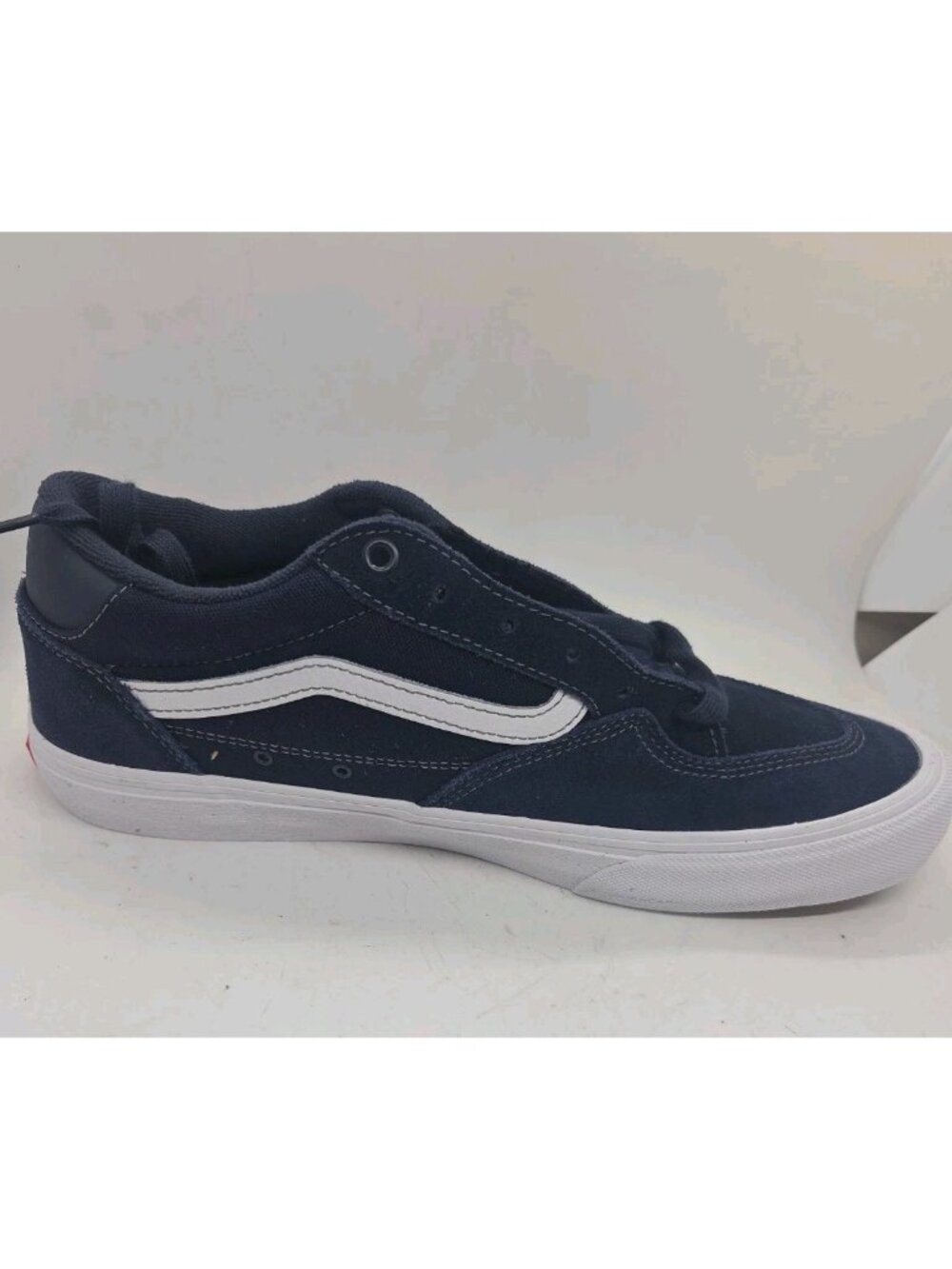 NEW Mens Vans Skate Rowan 11.5 Sneakers Shoes NAVY Skater Bloke Normcore College